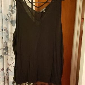 Lane Bryant double V tank top